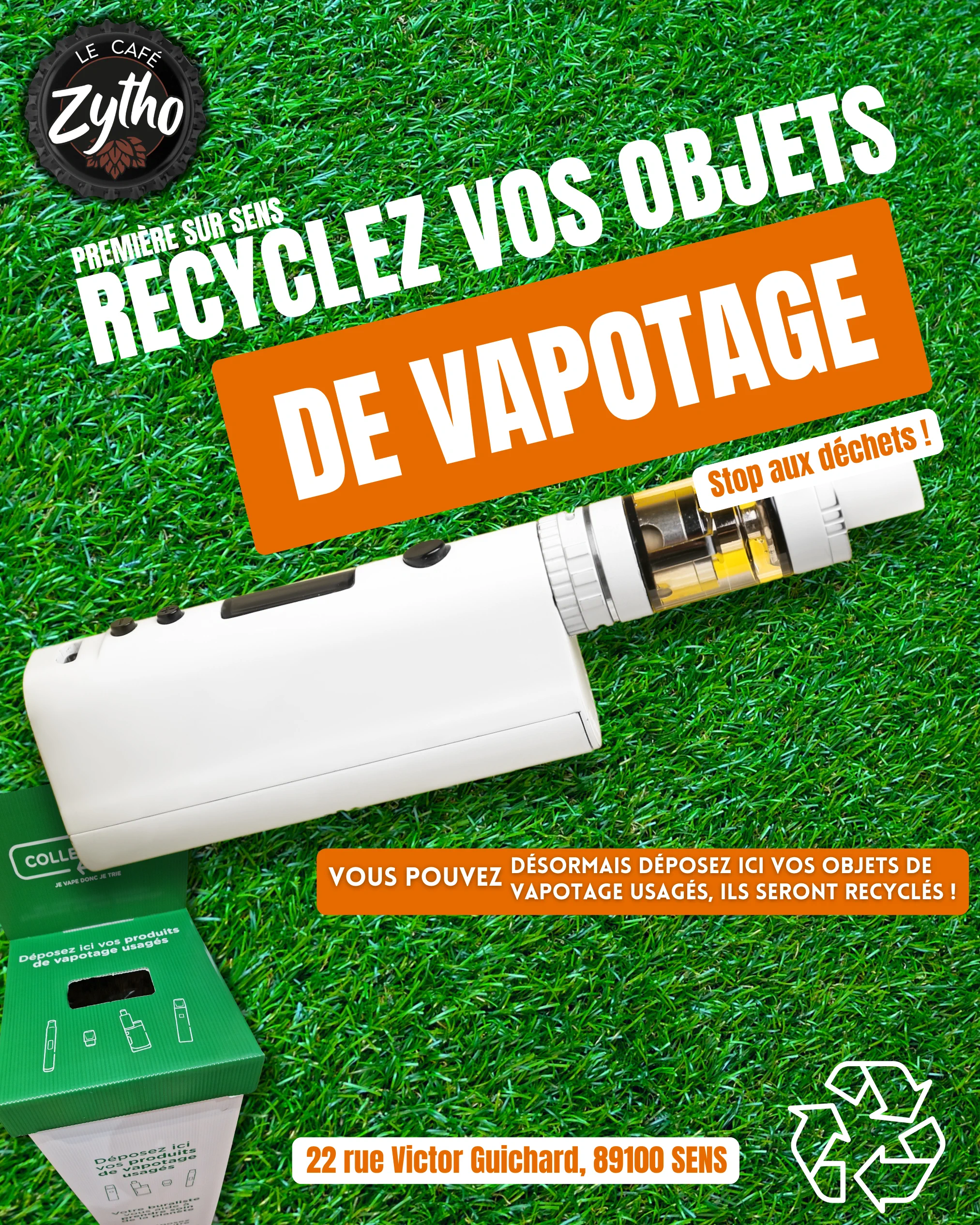 Affiche du Café Zytho à Sens