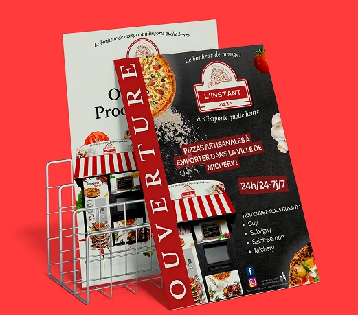 Projet  L'intant Pizza - visuel 3