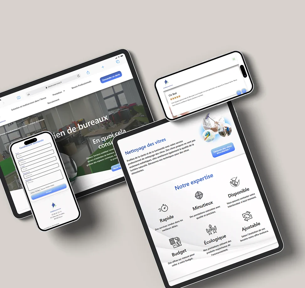 Projet Stareco Services - visuel 1