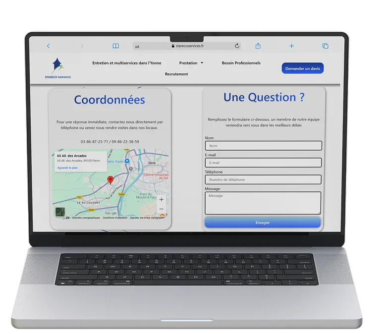 Projet Stareco Services - visuel 2