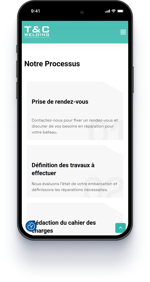 Projet T&C Welding - visuel 2